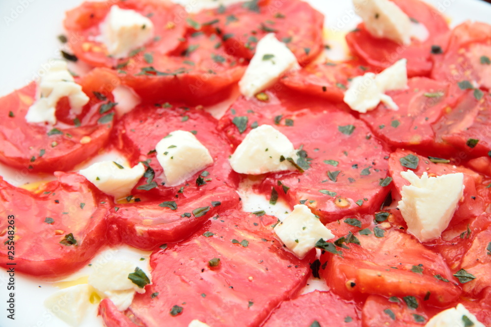 carpaccio de tomates carpaccio de tomates