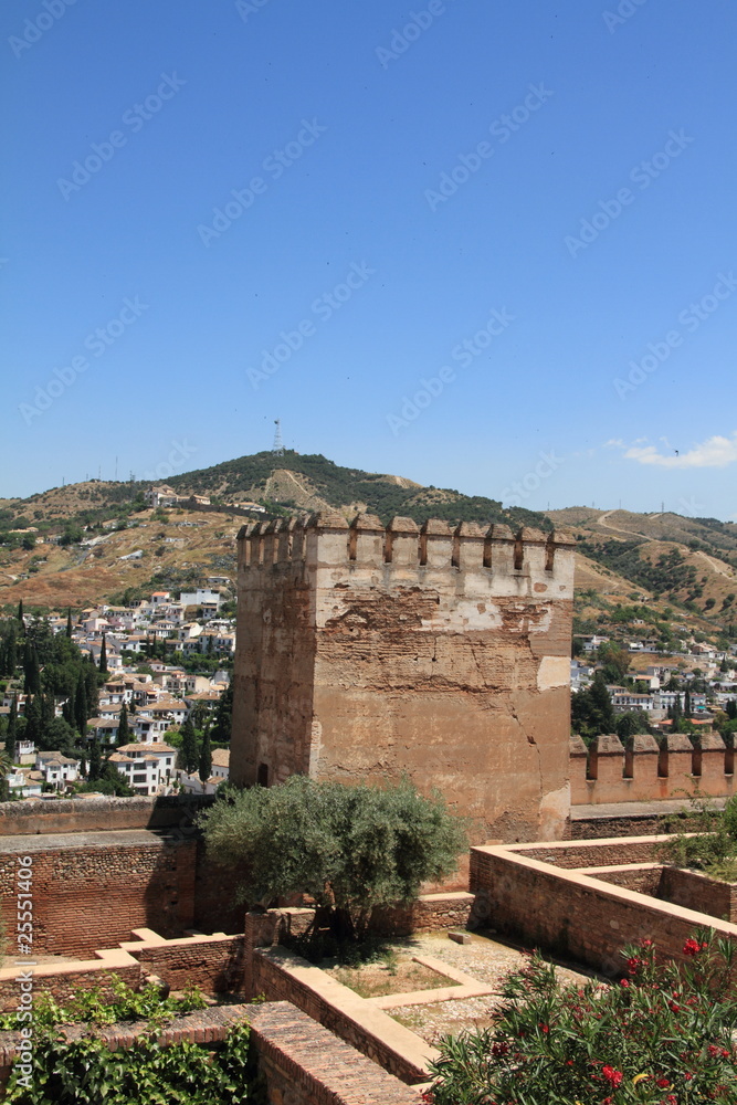 Alhambra de Granada, torreón
