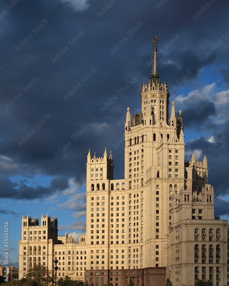 Fototapeta premium Moscow building, Russia