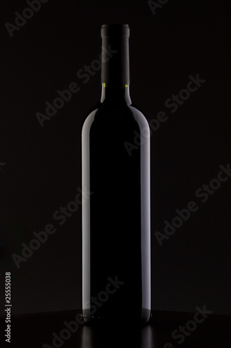 Obraz na płótnie bottle of red wine w salonie