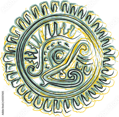 American culture icon. Editable Vector illustration