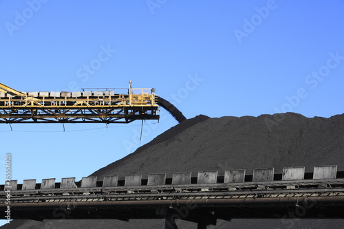 Tablou pe pânză Coal Conveyor Belt