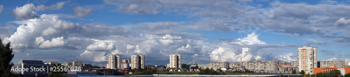 Clouds in the city