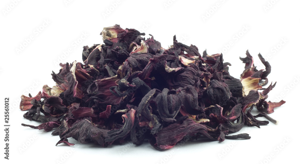 Obraz premium dry tea karkade