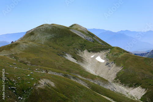 Fototapeta Naklejka Na Ścianę i Meble -  panorama  montagna appennini