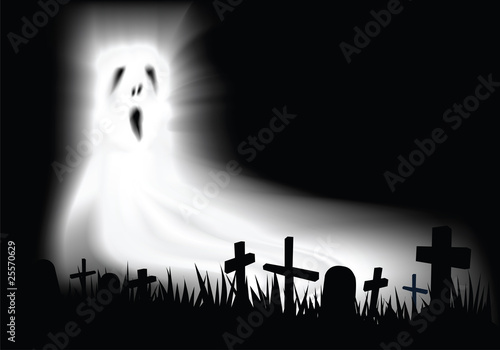 cemetery ghost