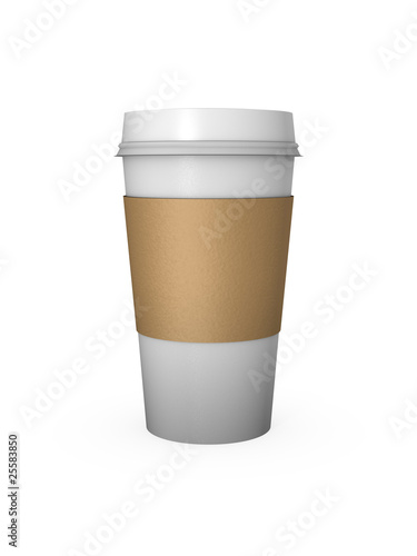 3D Disposable Coffee Cup