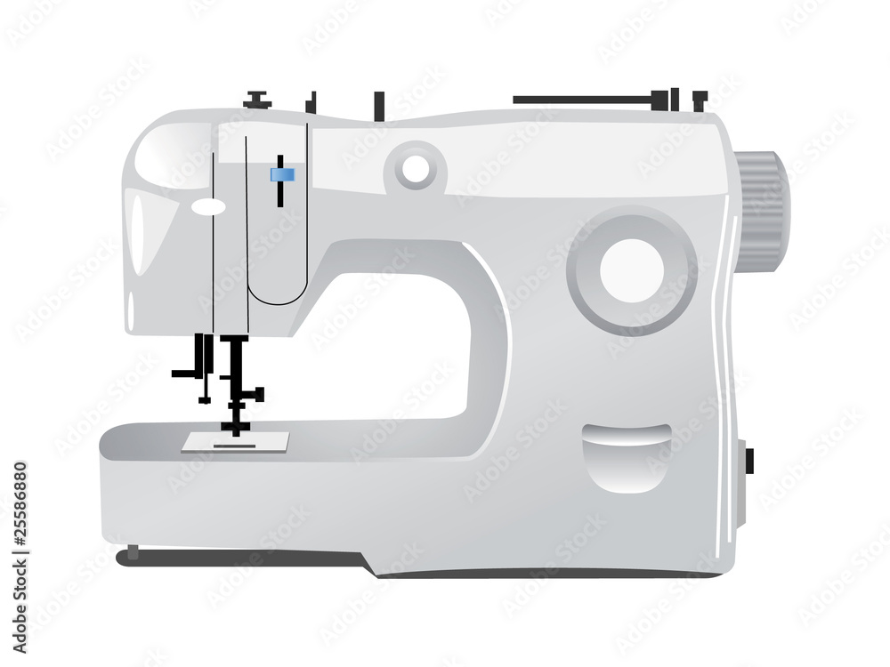 sewing machine vector
