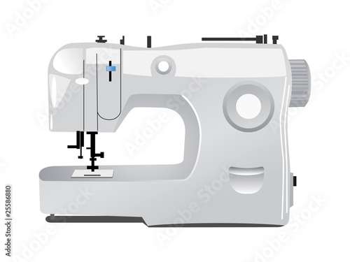 sewing machine vector