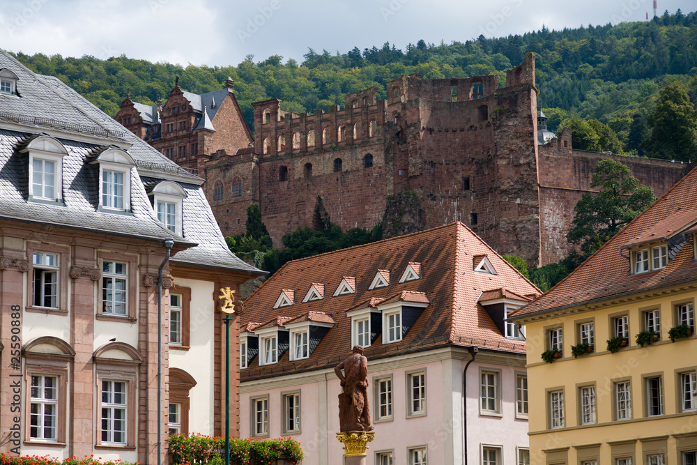 Fototapeta premium Schloss Heidelberg