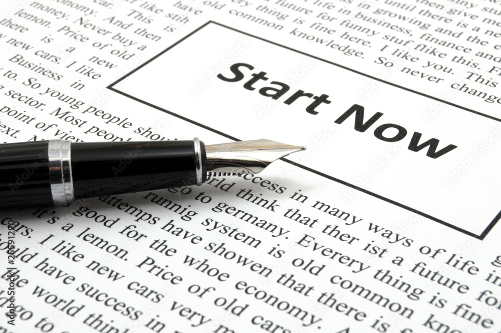 start now start now