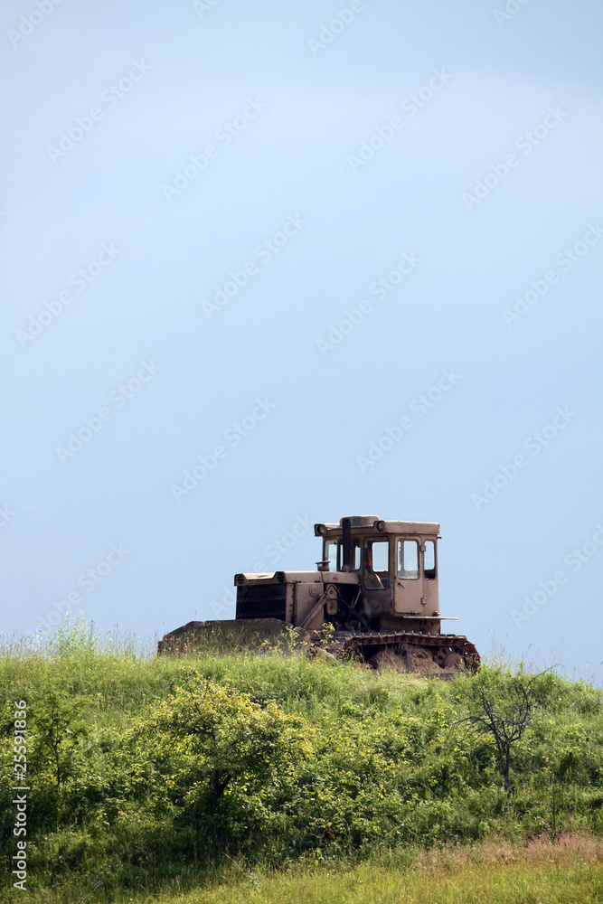 Obraz premium Tractor