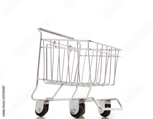 Quadro su tela Einkaufswagen