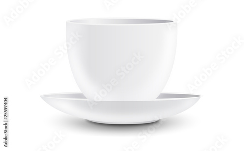 White cup