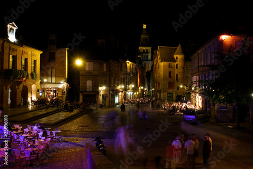 Village de Sarlat la nuit