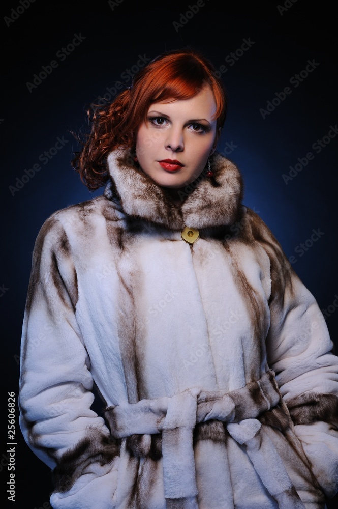 Beautiful redhead woman Beautiful redhead woman