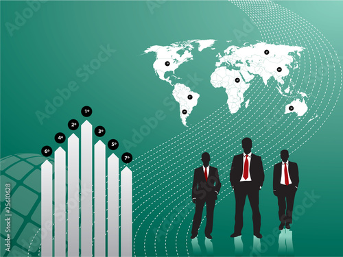 graphic investment in business