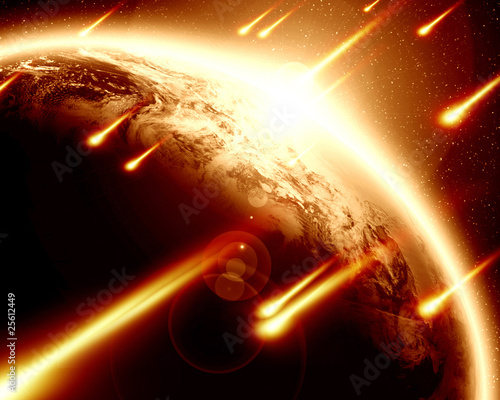 Fotografie meteor shower