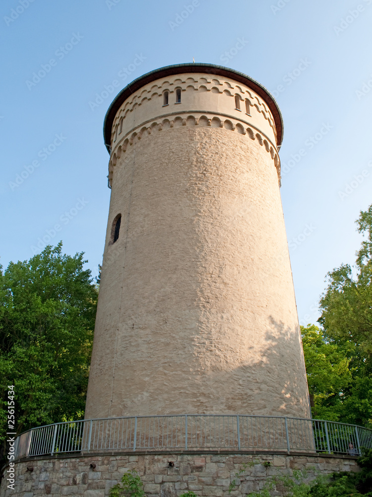 Der Bergfried vom Schloss Osterstein in Gera