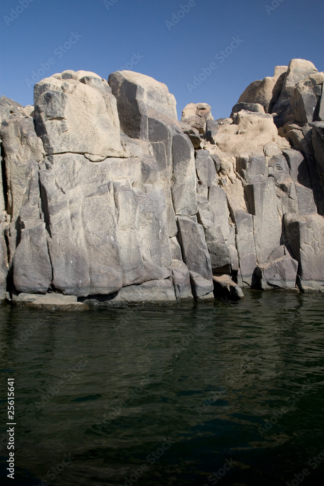 Felucca sailboat ride on Nile River near Aswan, Egypt