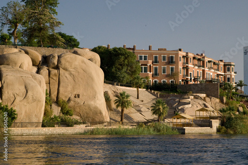 Felucca sailboat ride on Nile River near Aswan, Egypt