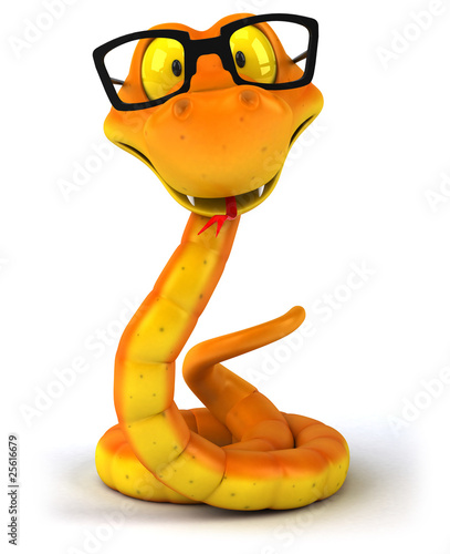Serpent à lunettes photo