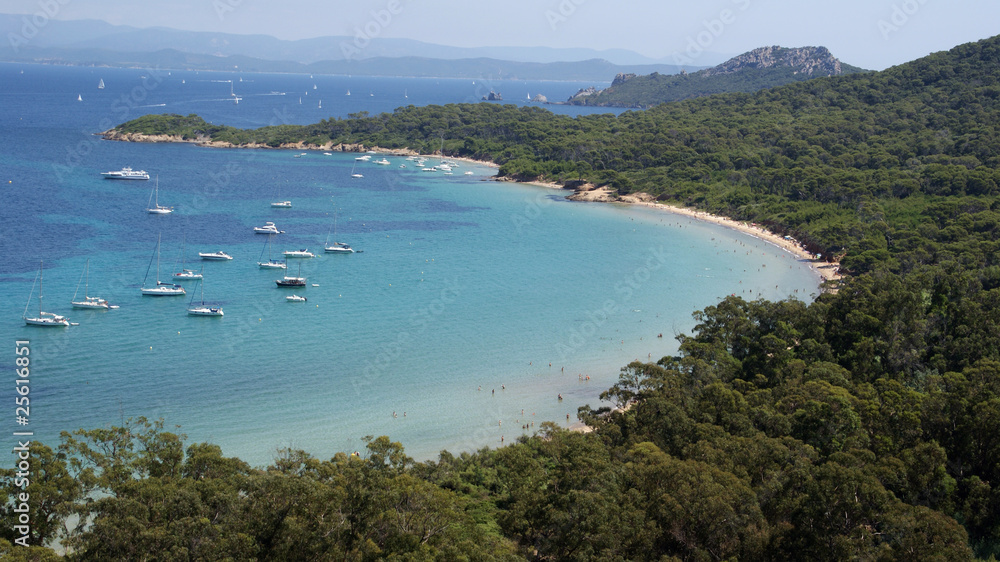 ile d'Or Porquerolles - vue du Fort St Agathe 2 Stock Photo | Adobe Stock