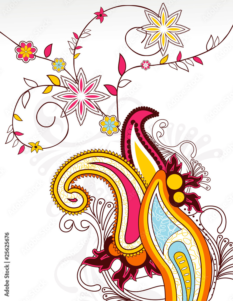 floral vector design floral vector design