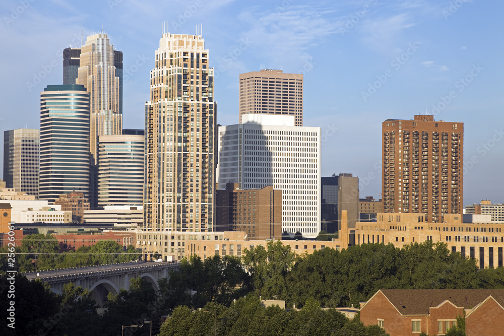 Fototapeta premium Downtown Minneapolis