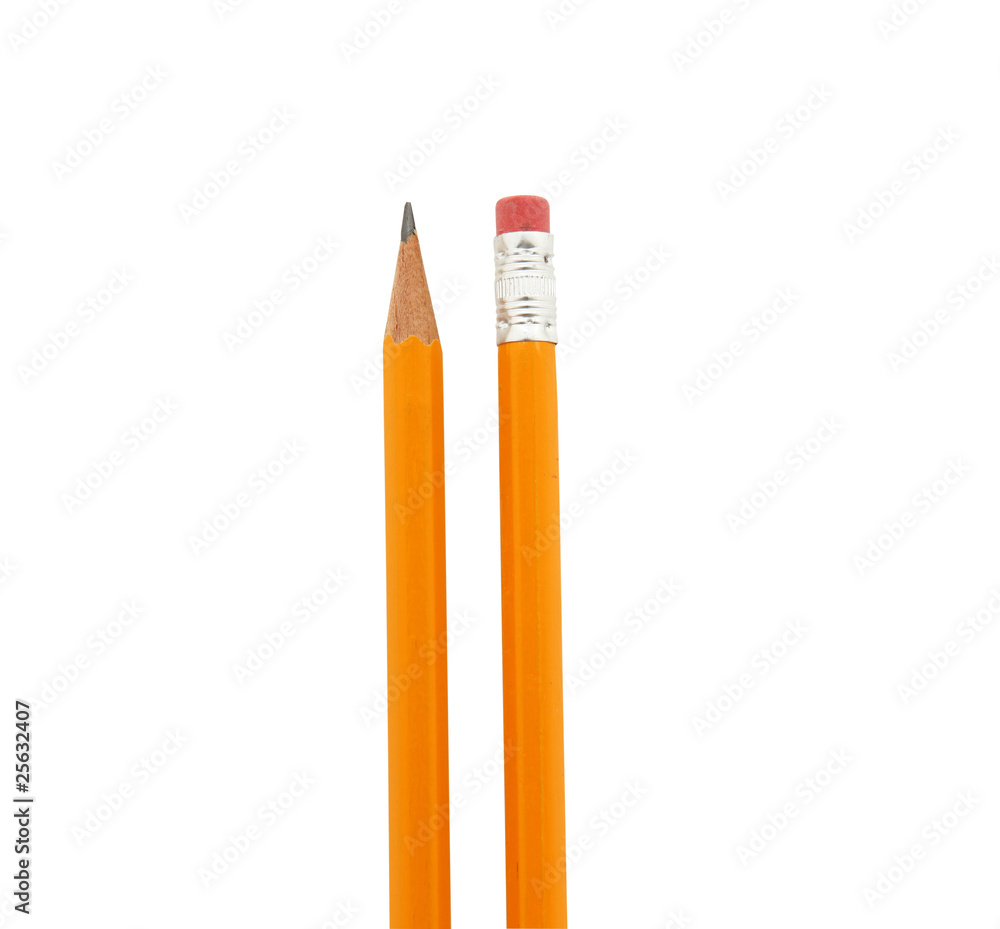 Pencil Tip And Eraser
