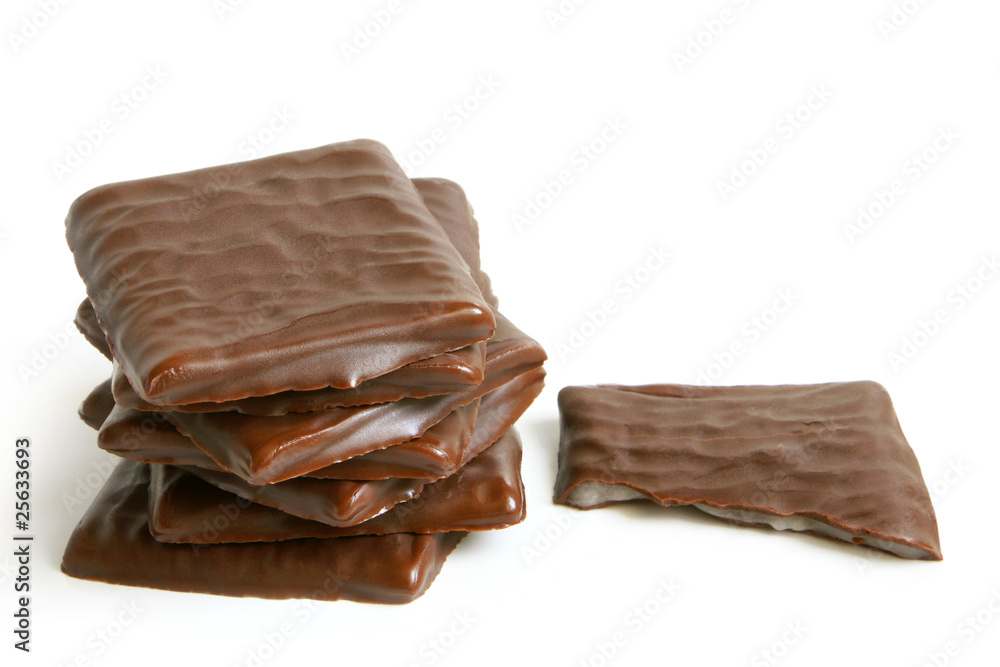 Chocolate pieces Chocolate pieces