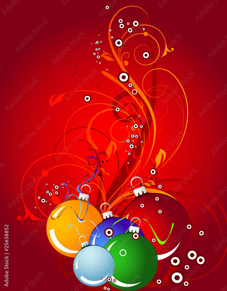 Christmas background for design. Christmas background for design.
