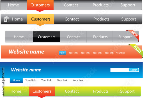 Web designers toolkit - web 2.0 navigation menus