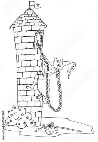 Rapunzel, Märchen, Frauenpower, Turm, Emanzipation