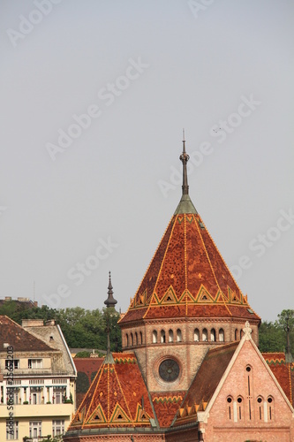 budapest,toit du temple Szilagyi dezso photo