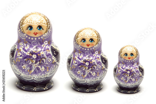 Russian Nesting dolls photo