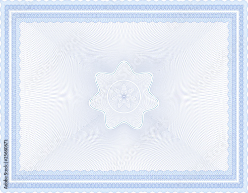 VECTOR SECURE background BLANK CERTIFICATE