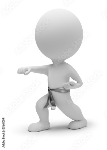 3d small people - karate