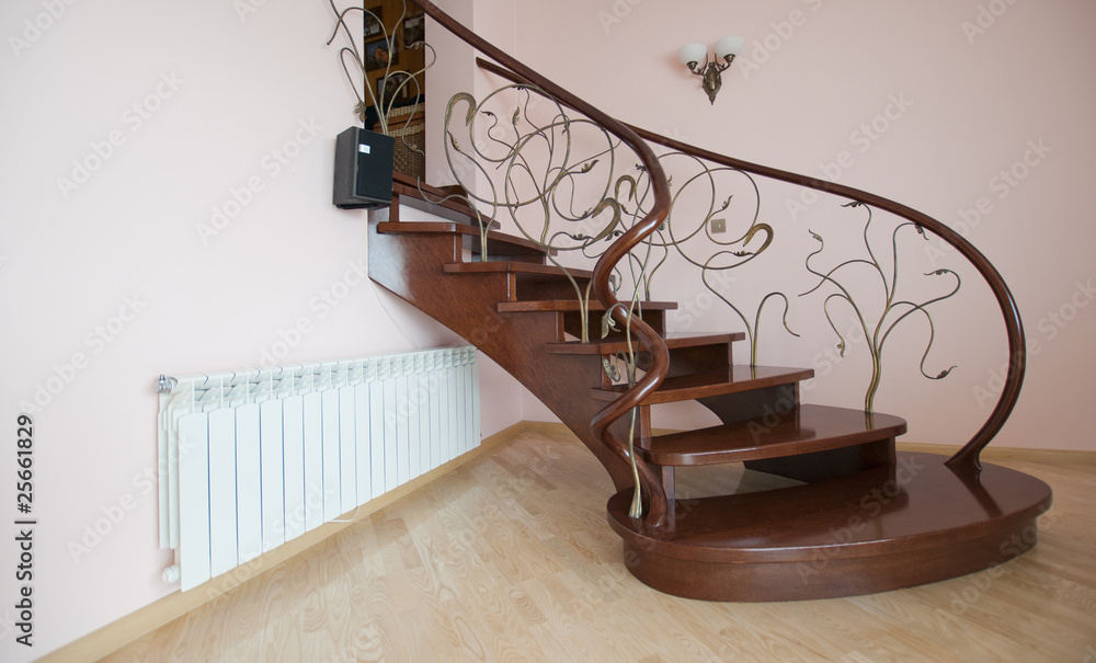 curved stairs