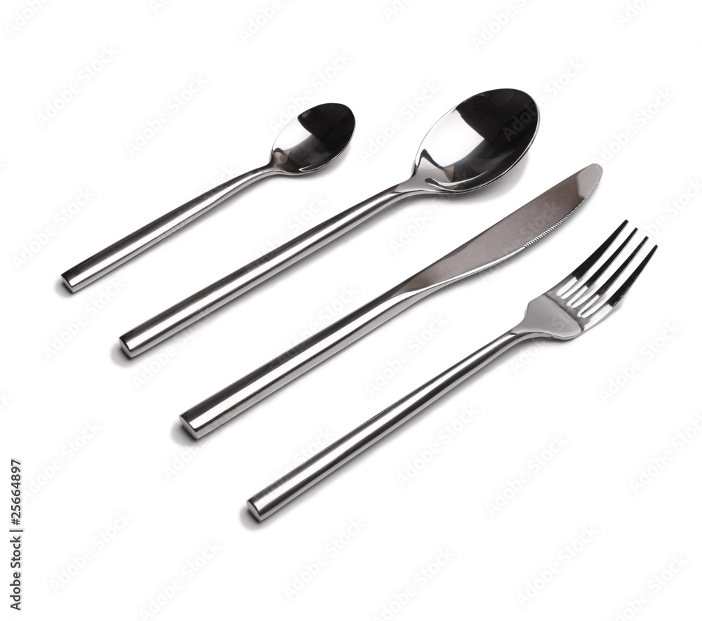 Fototapeta premium spoon, fork and knife