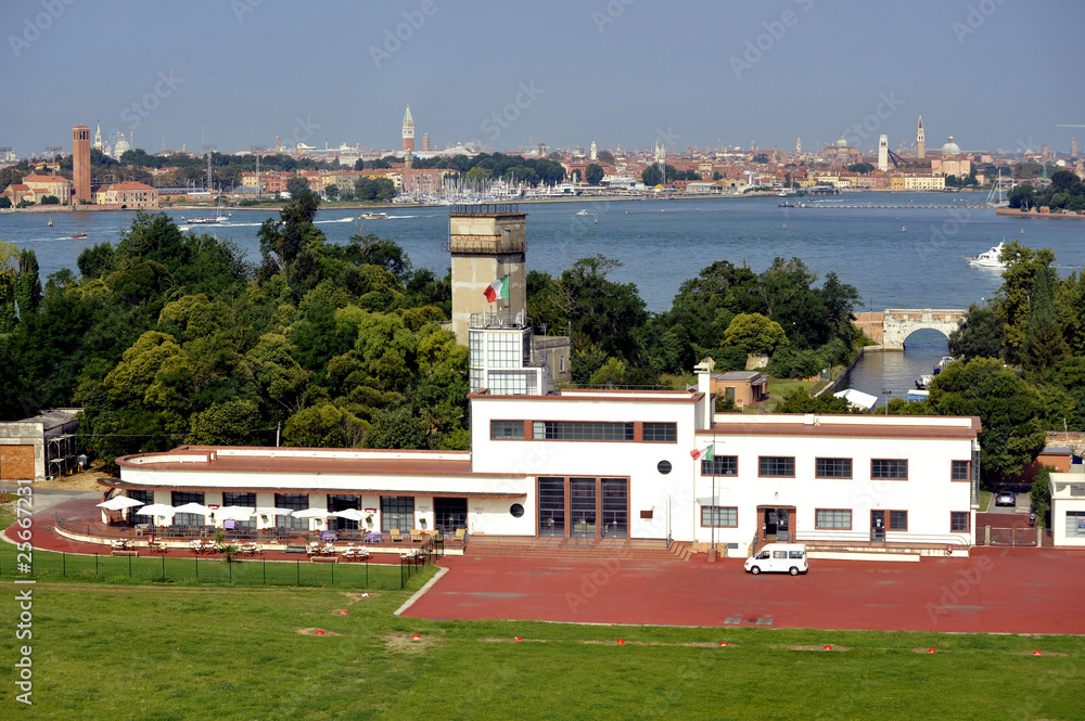 Fototapeta premium aéroport du Lido de venise