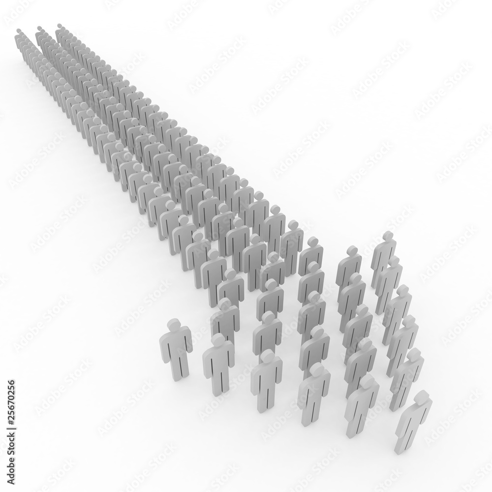 Conceptual image of teamwork Conceptual image of teamwork