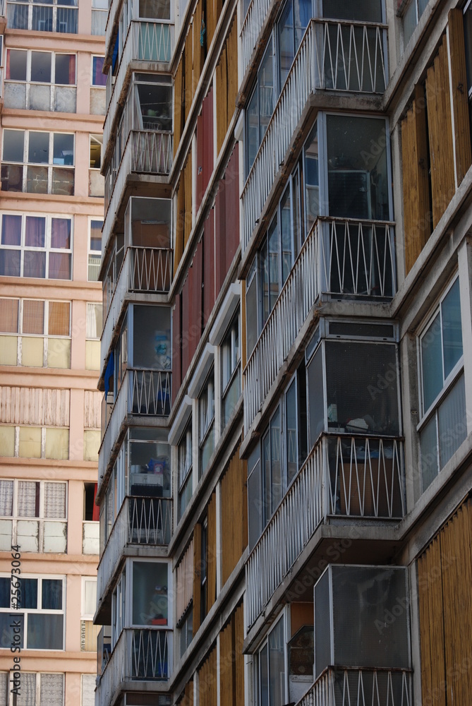 Naklejka premium banlieue béton