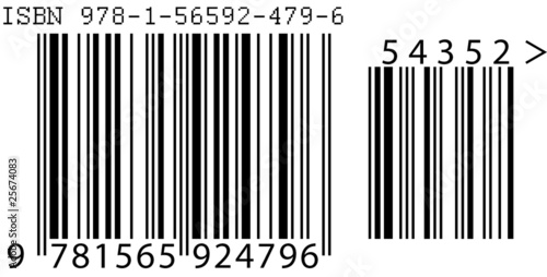 ISBN Barcode photo