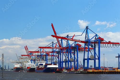 Hamburger Hafen Burchardkai Import Export
