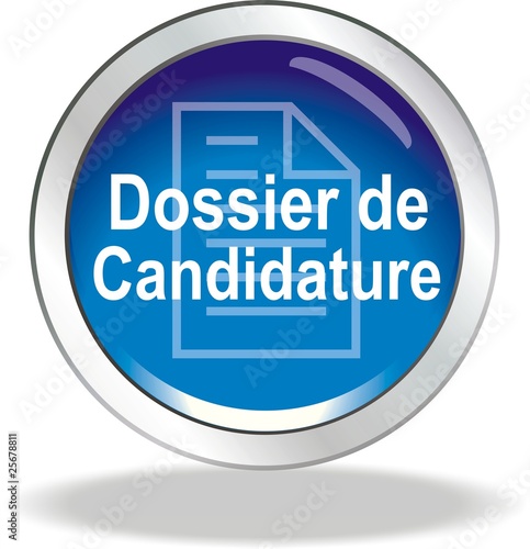 bouton dossier de candidature