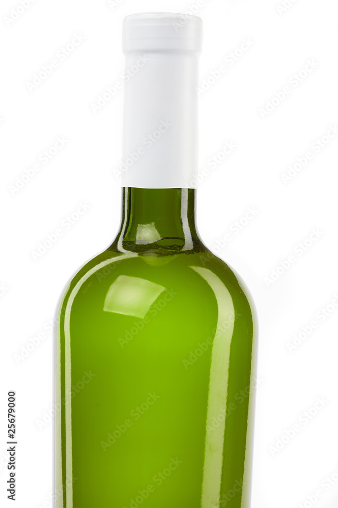 White wine bottle