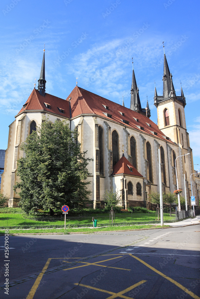 Prague gothic St. Antonin Cathedral