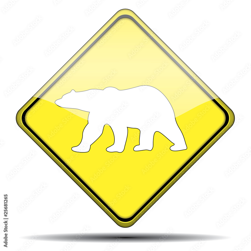 Señal oso polar Señal oso polar