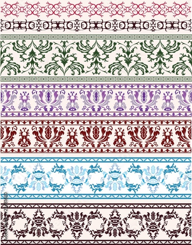 Wallpaper Mural Traditional architectural ornament set for design Torontodigital.ca